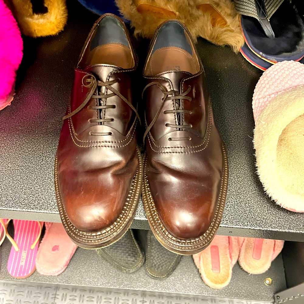 Mens authentic Ferregamo oxfords